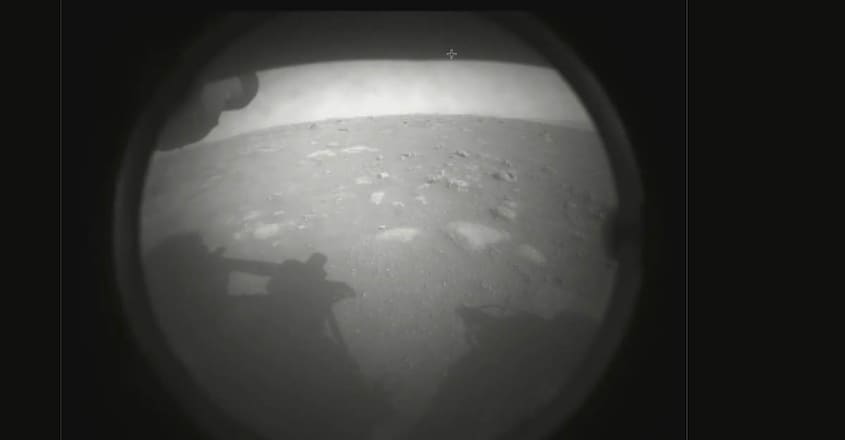 Persevarance nasa first picture Persevarance nasa first picture